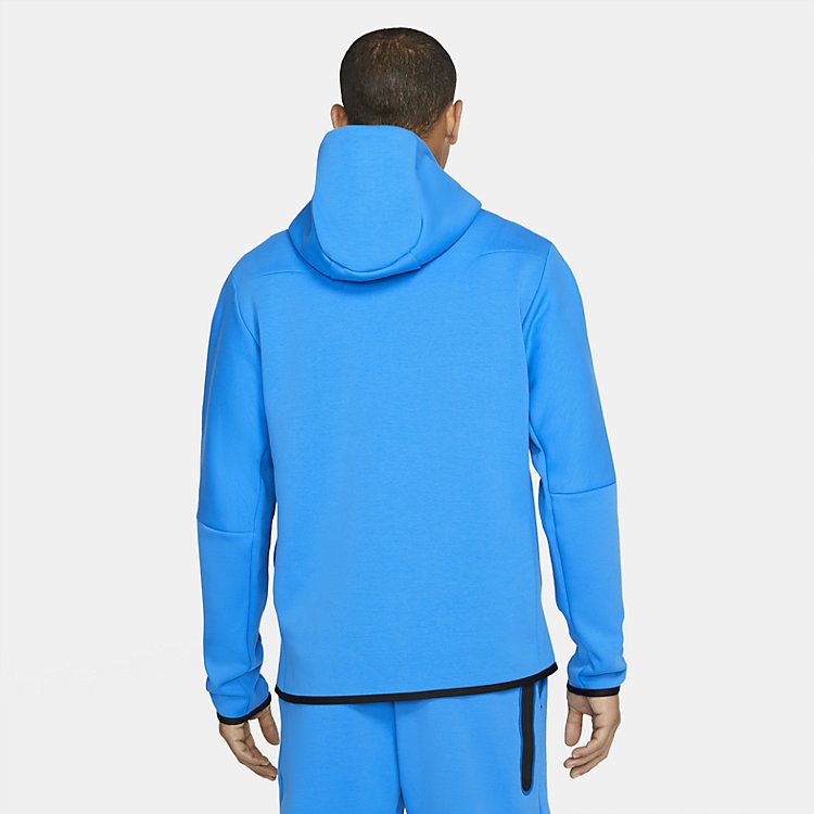 Nike Sportswear Tech Fleece Full-zip Hoodie 'Light Photo Blue' CU4489-435