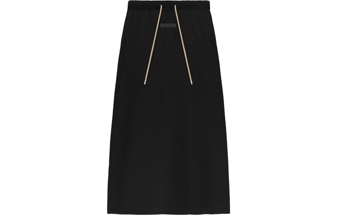 (WMNS) Fear of God Essentials FW23 Jersey Skirt 'Jet Black' 160BT235000FW