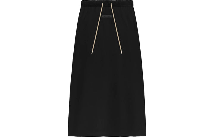 (WMNS) Fear of God Essentials FW23 Jersey Skirt 'Jet Black' 160BT235000FW