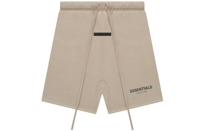 Fear of God Essentials FW21 Sweatshort Dark Tan FOG-FW21-182