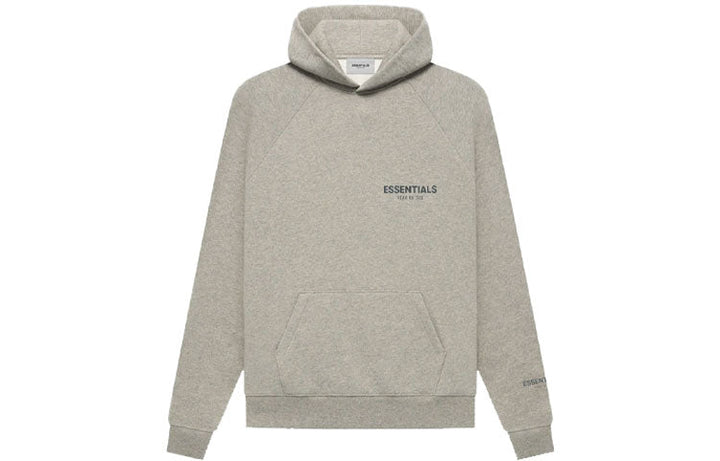 Fear of God Essentials FW21 Hoodie 'Dark Heather Oatmeal' FOG-FW21-158