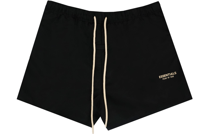 Fear of God Essentials FW23 Running Shorts 'Jet Black' 160BT232020F