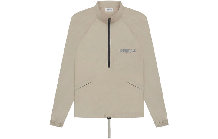 Fear of God Essentials SS21 Half Zip Track Jacket Moss FOG-SS21-642