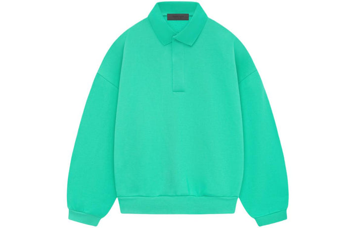 Fear of God Essentials SS24 Long-Sleeve Polo 'Mint Leaf' 192SP244392F