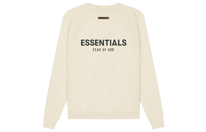 Fear of God Essentials SS21 Pull-Over Crewneck Buttercream Cream FOG-SS21-578