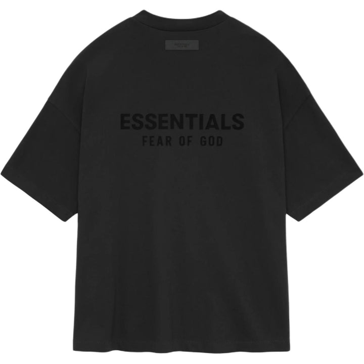 Fear of God Essentials SS24 V Neck T-shirt 'Black' 125SU244210F