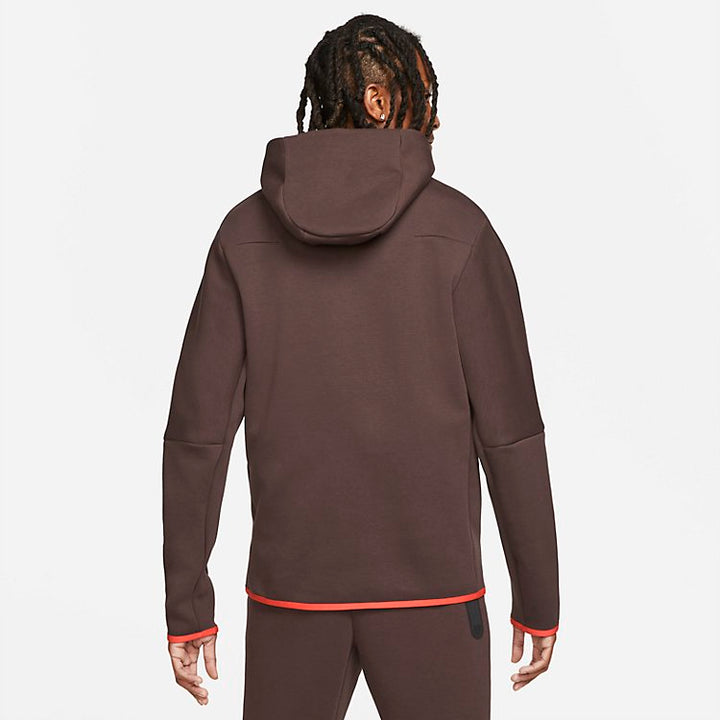 Nike Sportswear Tech Fleece Full-Zip Hoodie 'Brown Basalt' CU4489-203