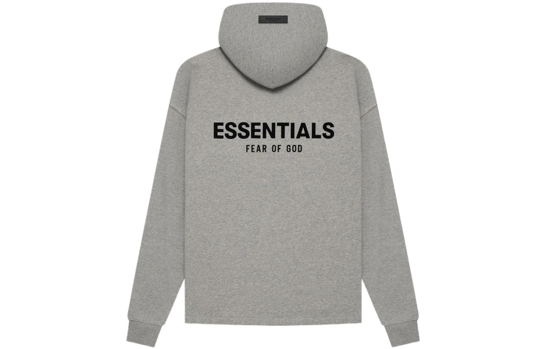 Fear of God Essentials SS22 Relaxed Hoodie 'Dark Oatmeal' FOG-SS22-608