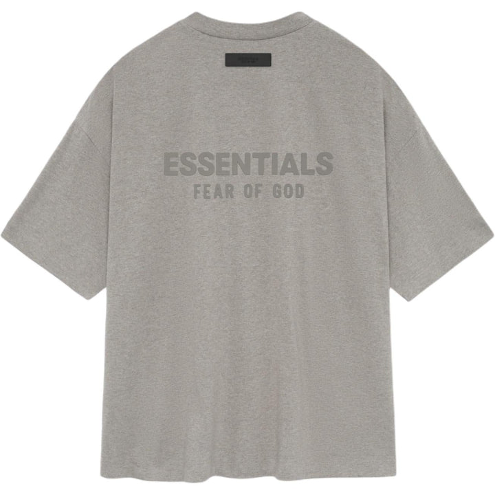 Fear of God Essentials SS24 V Neck T-shirt 'Heather Grey' 125SU244211F