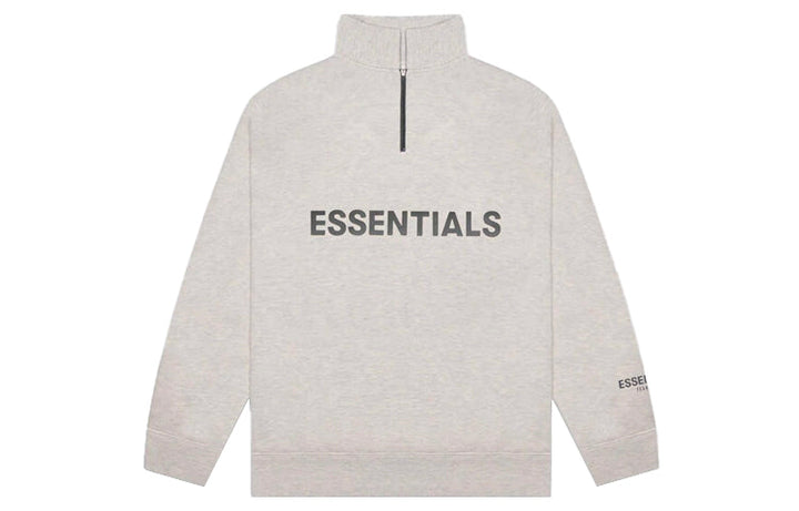 Fear of God Essentials FW20 Half Zip Pullover 'Oatmeal' 0192250500233260