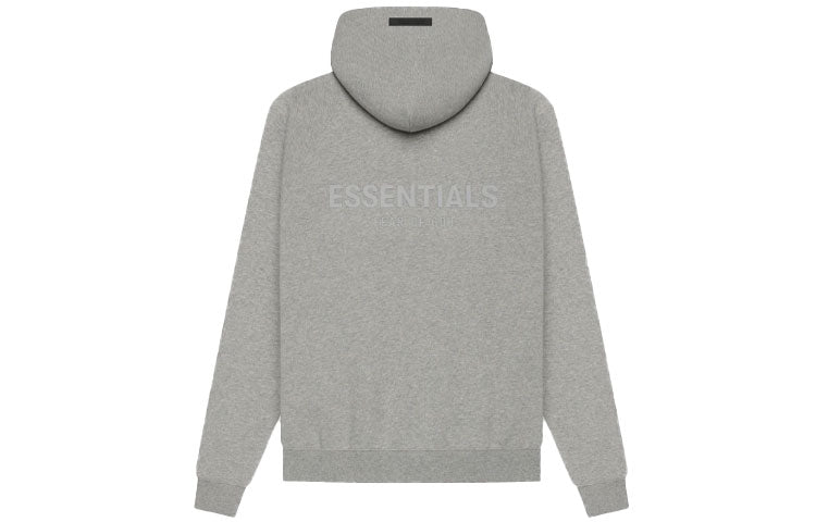 Fear of God Essentials SS21 Pullover Hoodie 'Dark Heather Oatmeal' FOG-SS21-609