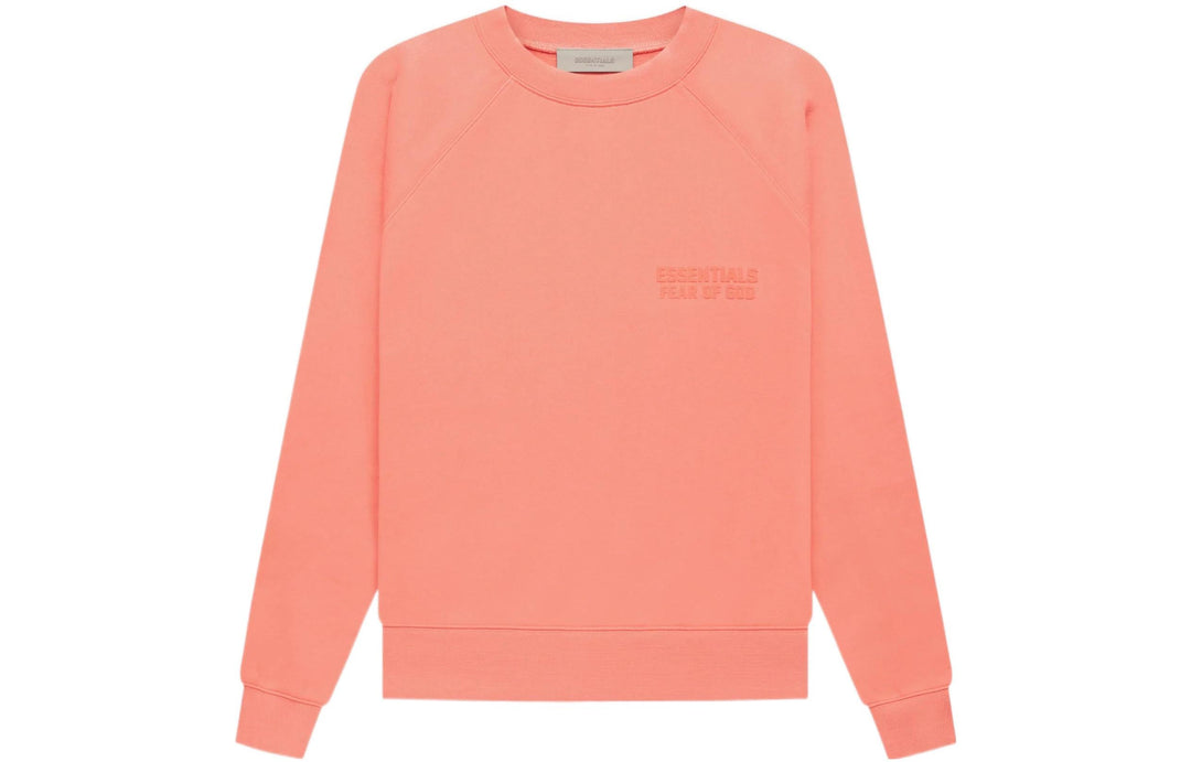 Fear of God Essentials FW22 Crewneck 'Coral' FOG-FW22-259