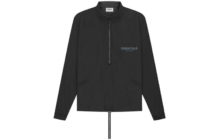 Fear of God Essentials SS21 Half Zip Track Jacket Stretch Limo FOG-SS21-627