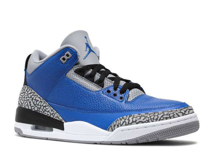 AIR JORDAN 3 RETRO 'VARSITY ROYAL'