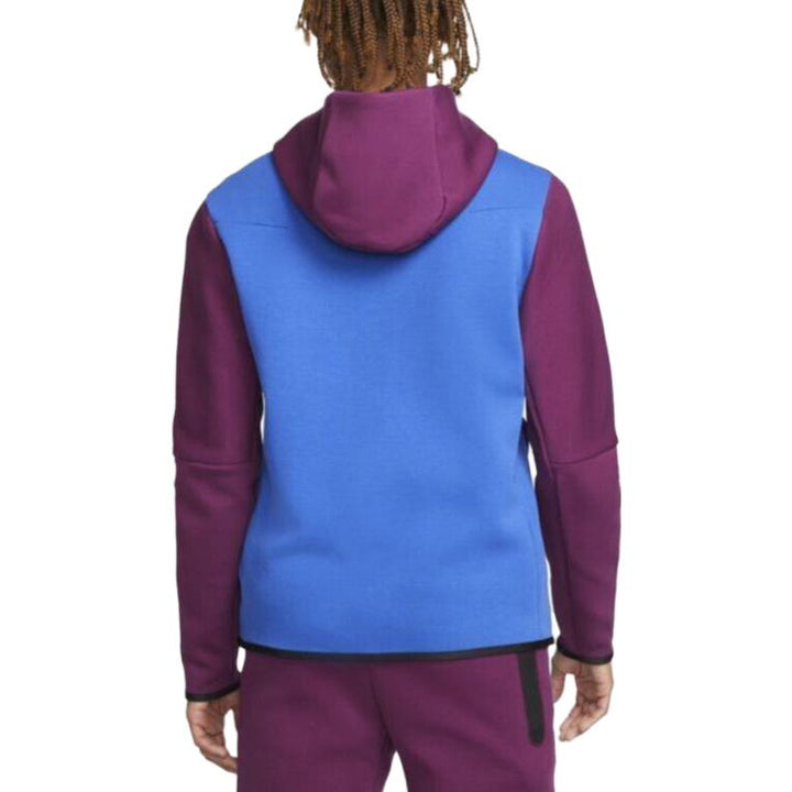 Nike Sportswear Tech Fleece Full Zip Hoodie 'Sangria Game Royal' CU4489-610