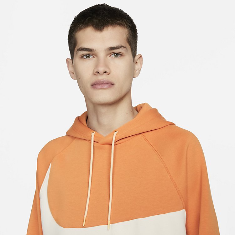 Nike Sportswear Swoosh Tech Fleece Hoodie 'Hot Curry' DD8222-808