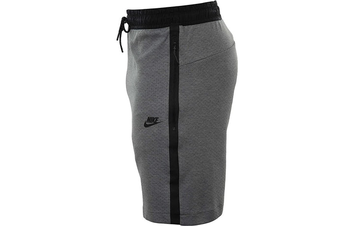 Nike Tech Fleece Zip Short 'Carbon Heather Black' 833935-091