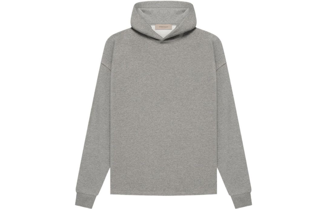 Fear of God Essentials SS22 Relaxed Hoodie 'Dark Oatmeal' FOG-SS22-608
