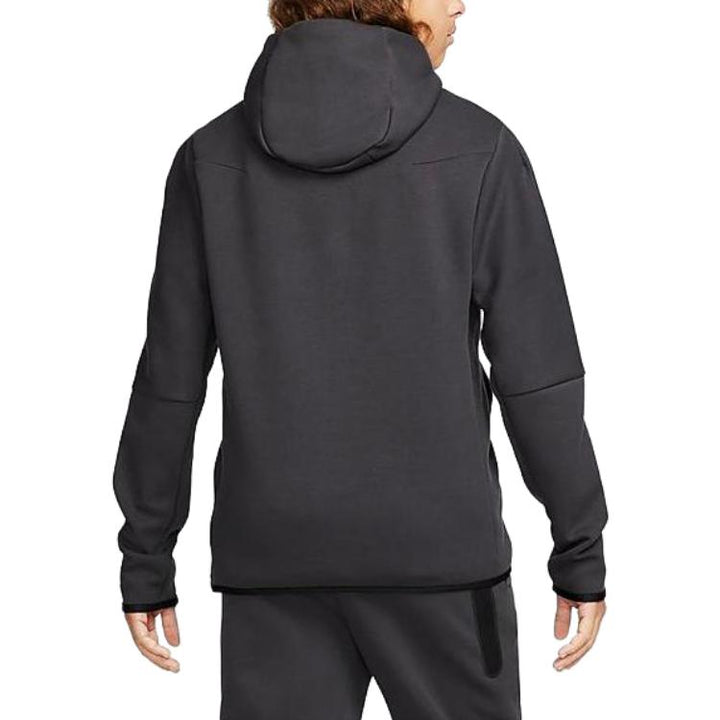 Nike Tech Fleece Pullover Graphic Hoodie 'Black' DX0577-060