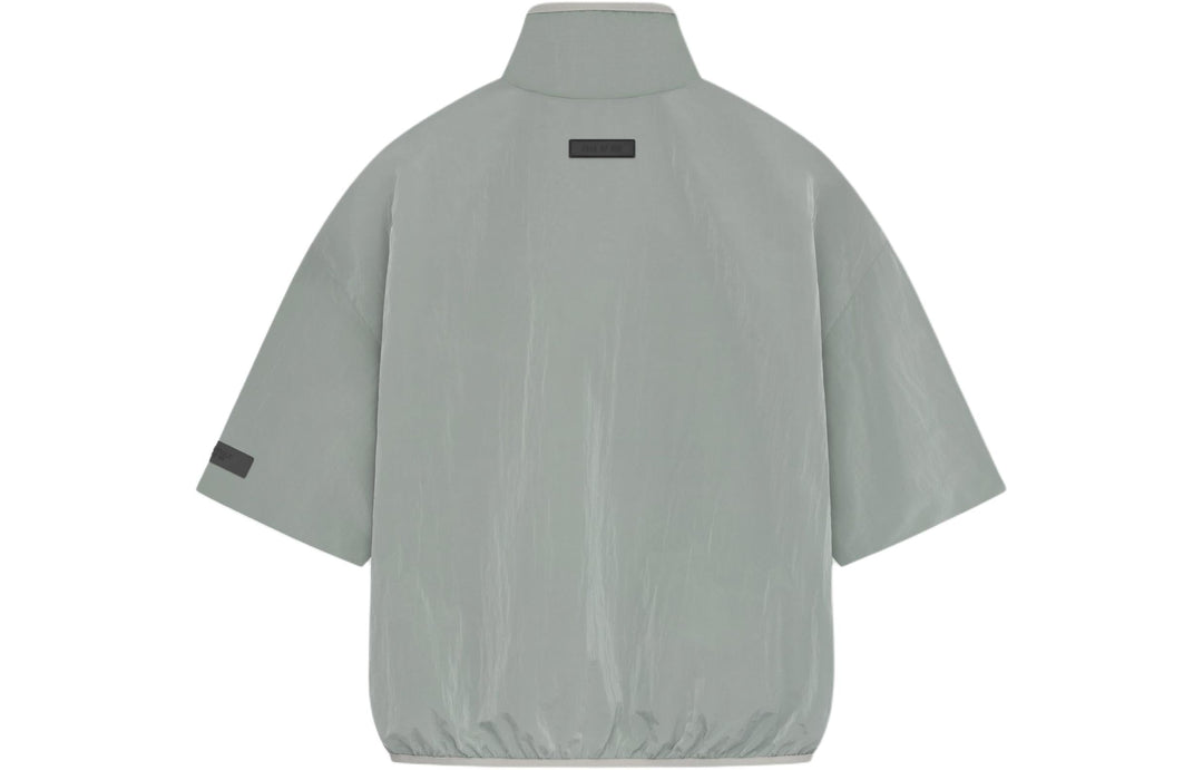 Fear of God Essentials SS234 Half Zip Mockneck Shirt 'Seal' 186SP244055F
