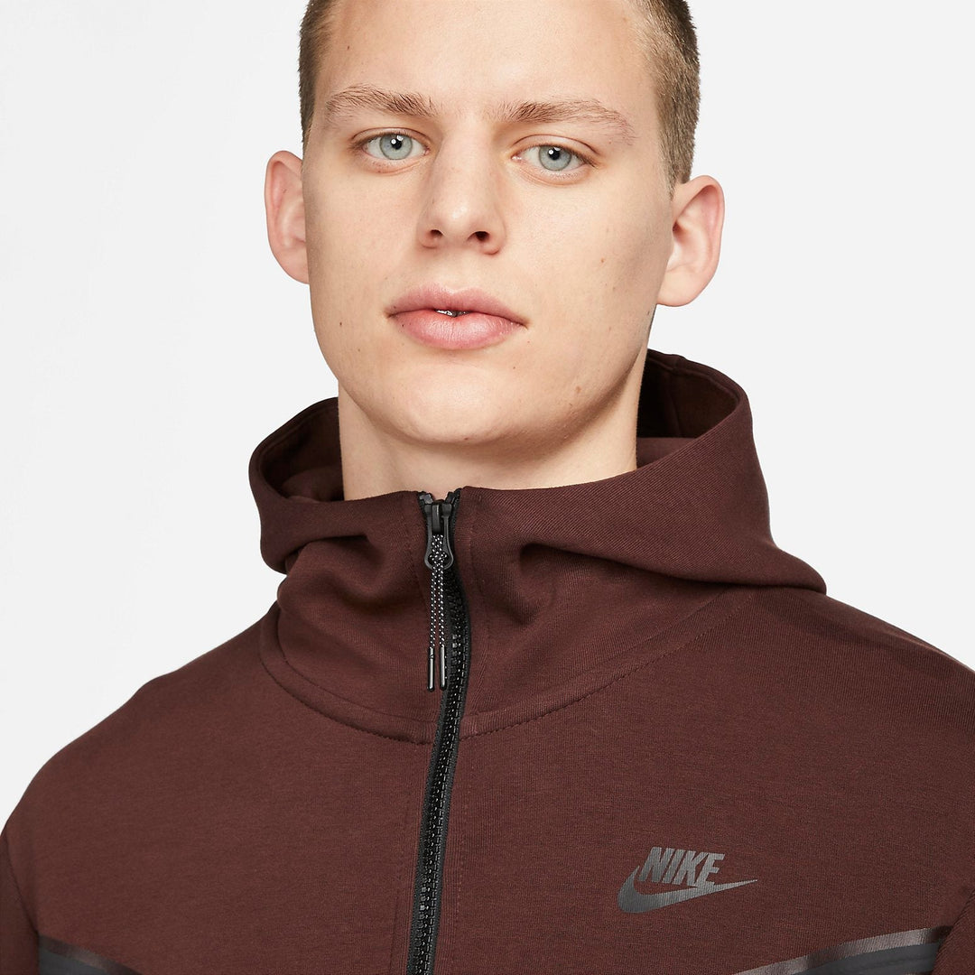 Nike Sportswear Tech Fleece Full-Zip Hoodie 'Earth Black' CU4489-227