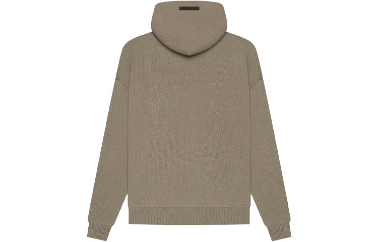 Fear of God Essentials SS21 Knit Logo Hoodie 'Taupe' FOG-SS21-646