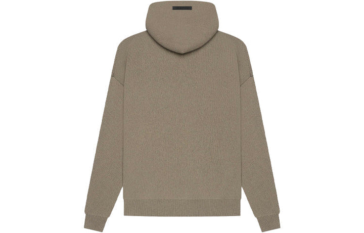 Fear of God Essentials SS21 Knit Logo Hoodie 'Taupe' FOG-SS21-646