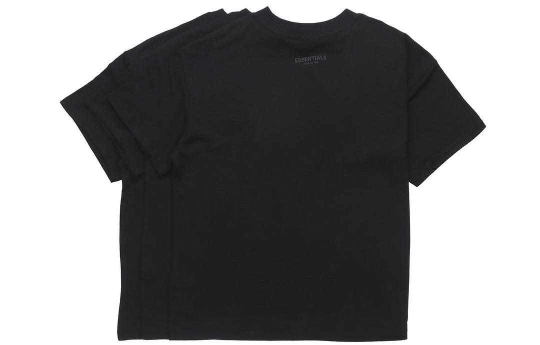 Fear of God Essentials FW20 3 Pack Tee 'Black' FOG-FW20-184