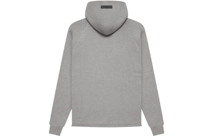 Fear of God Essentials SS22 Knit Hoodie Dark 1977 Oatmeal FOG-SS22-293