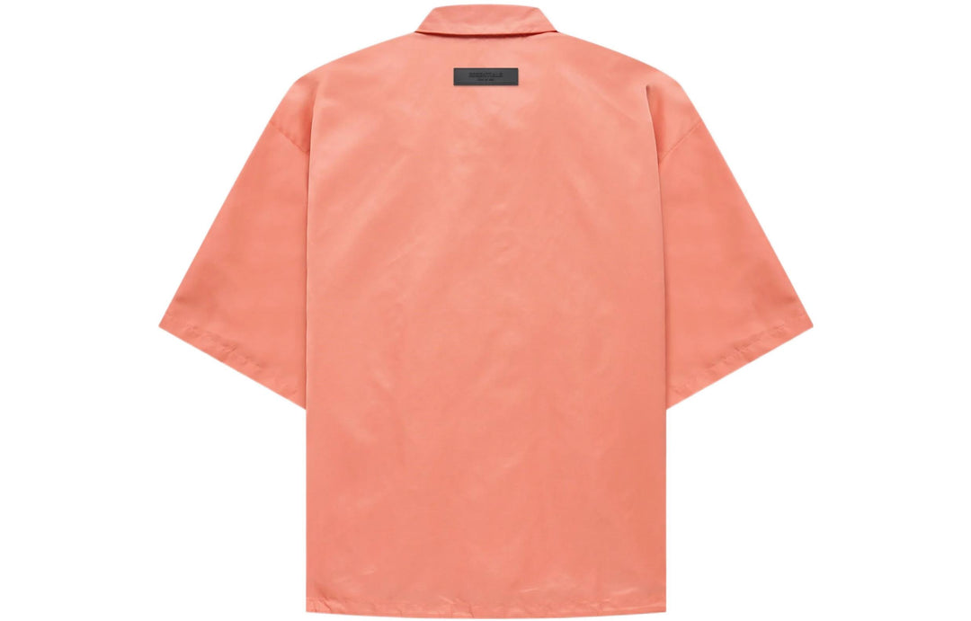 Fear of God Essentials FW22 Nylon Shirt 'Coral' FOG-FW22-34