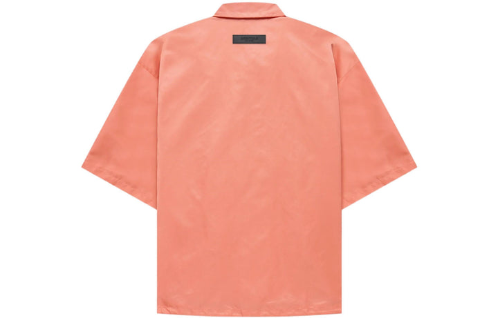 Fear of God Essentials FW22 Nylon Shirt 'Coral' FOG-FW22-34