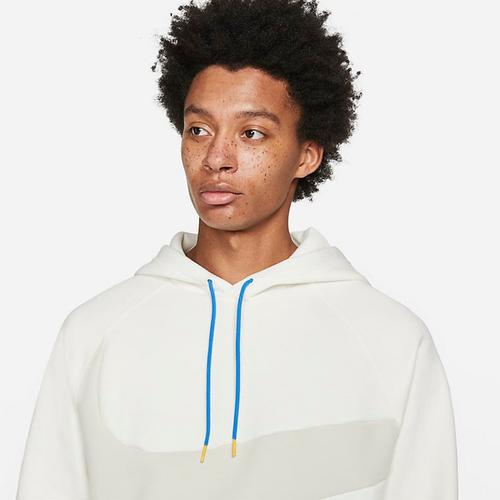 Nike Sportswear Swoosh Tech Fleece Pullover Hoodie 'Sail Light Bone' DD8222-133