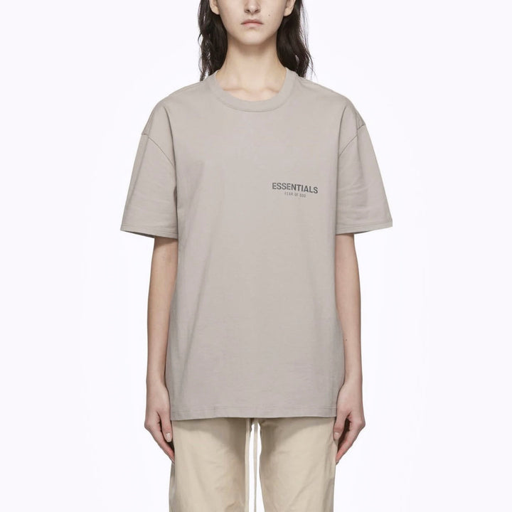 Fear of God Essentials FW21 Short Sleeve Tee Tan FOG-FW21-225