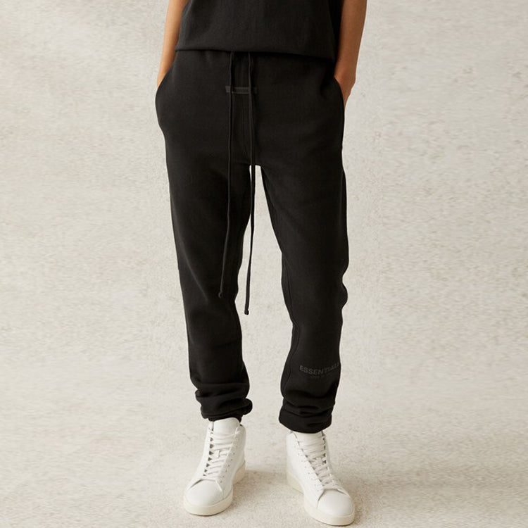 Fear of God Essentials SS21 Sweatpant Stretch Limo Black FOG-SS21-562