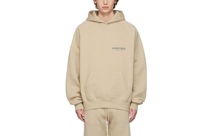 Fear of God Essentials FW21 SSENSE Exclusive Hoodie 'Linen' FOG-FW21-106