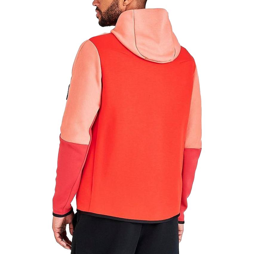 Nike Sportswear Tech Fleece Full-Zip Hoodie 'Madder Root Habanero Red' CU4489-827