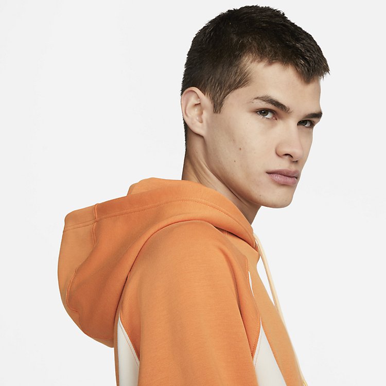 Nike Sportswear Swoosh Tech Fleece Hoodie 'Hot Curry' DD8222-808