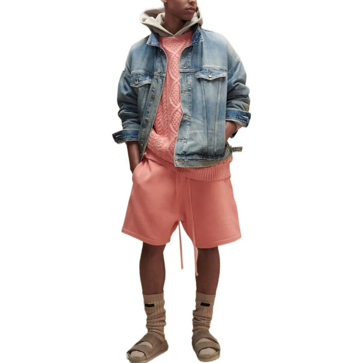 Fear of God Essentials FW22 Essentials Shorts Coral FOG-FW22-083