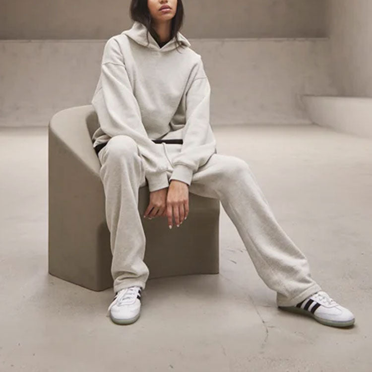 Fear of God Essentials SS22 Relaxed Hoodie 'Light Oatmeal' FOG-SS22-464