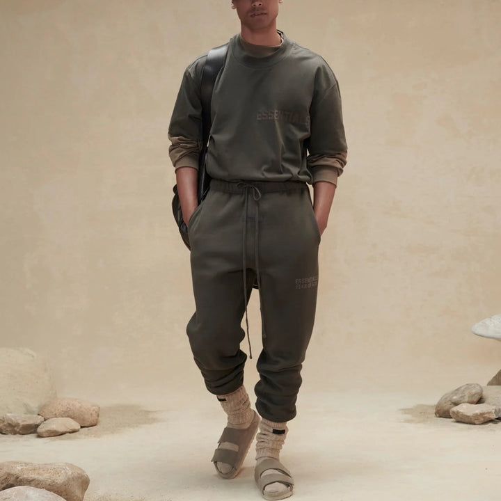 Fear of God Essentials FW22 Short Sleeve Tee Wood FOG-FW22-720