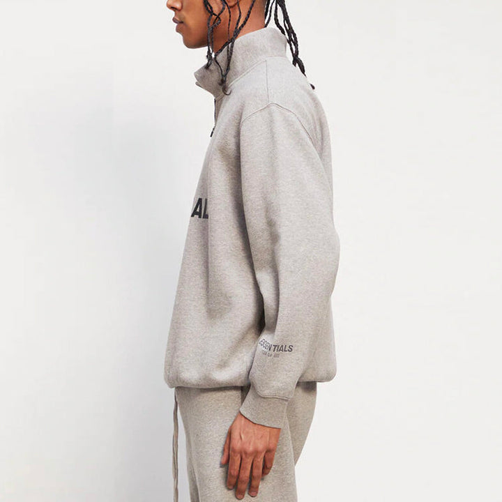 Fear of God Essentials FW20 Half Zip Pullover 'Oatmeal' 0192250500229260