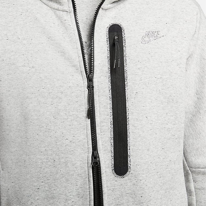 Nike Sportswear Tech Fleece Full Zip Hoodie 'Heather Grey' DD4688-010