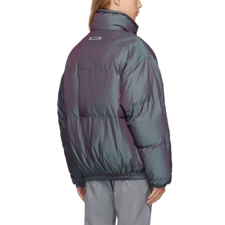 Fear of God Essentials SS20 Puffer Jacket Iridescent FOG-SS20-305