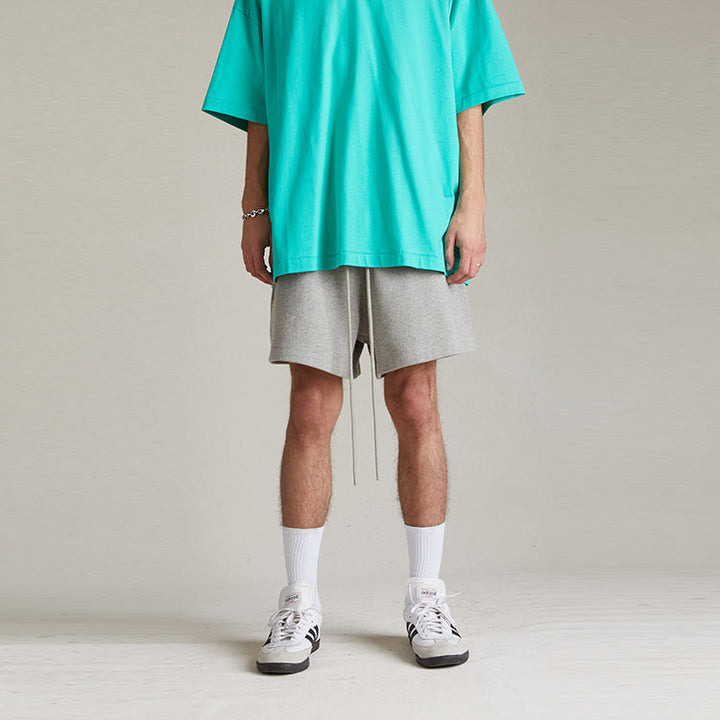 Fear of God Essentials SS24 Fleece Running Short 'Dark Heather Oatmeal' 160SP244173F