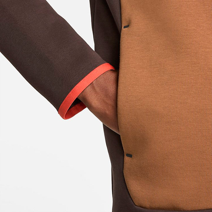 Nike Sportswear Tech Fleece Full-Zip Hoodie 'Brown Basalt' CU4489-203