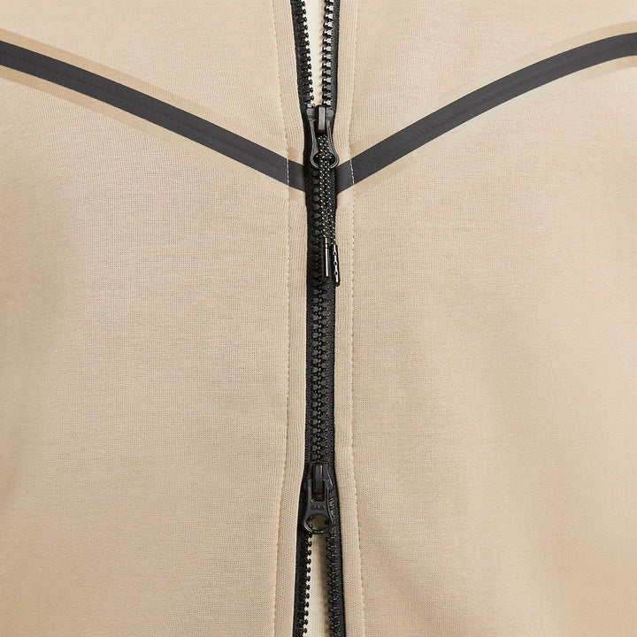 Nike Sportswear Tech Fleece Full-Zip Hoodie 'Khaki Black' CU4489-247