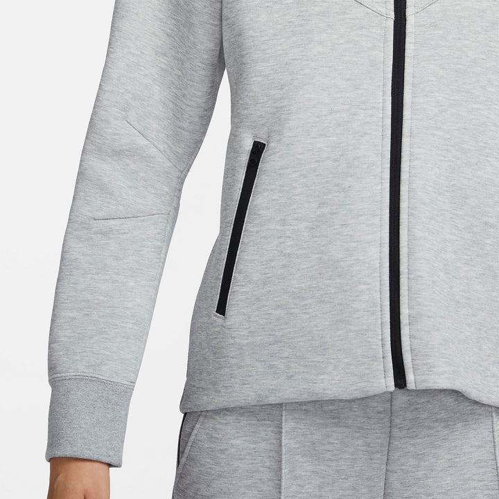 (WMNS) Nike Tech Fleece Full Zip Hoodie 'Grey' FB8339-063