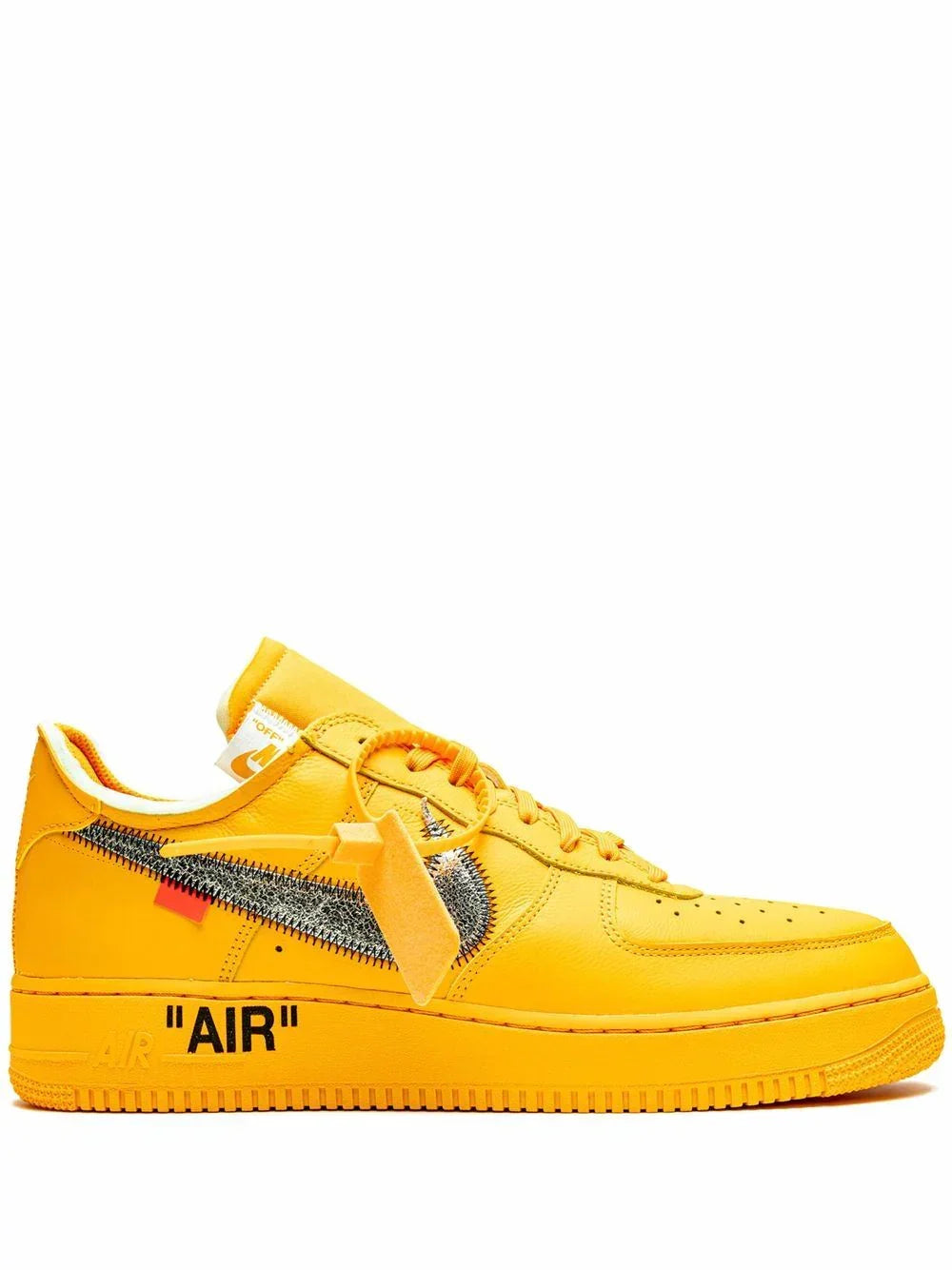 Nike X Off-White Air Force 1 Low "University Gold" sneakers