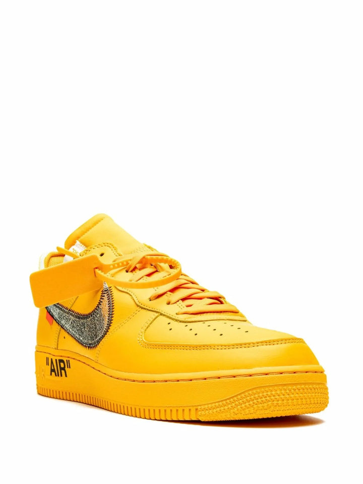 Nike X Off-White Air Force 1 Low "University Gold" sneakers
