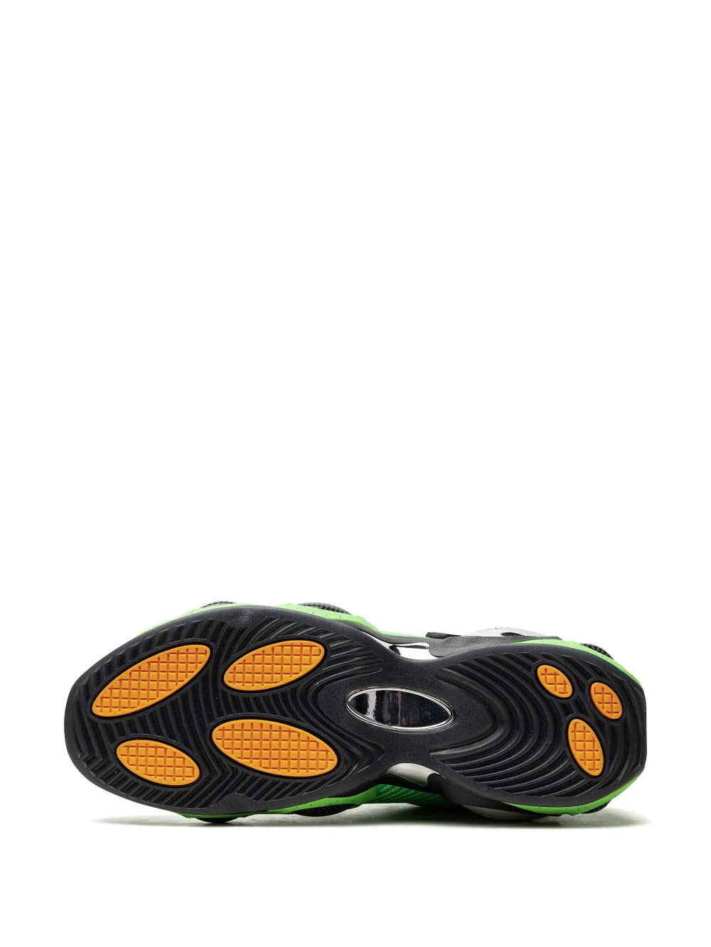 Nike x NOCTA Glide "Slime Green/Metallic Silver/Black" sneakers